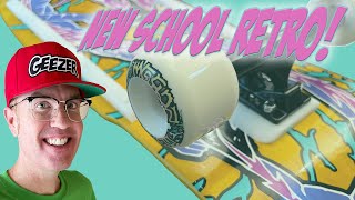 New School Retro! Old School-Inspired Skateboard Setup from New School Companies!