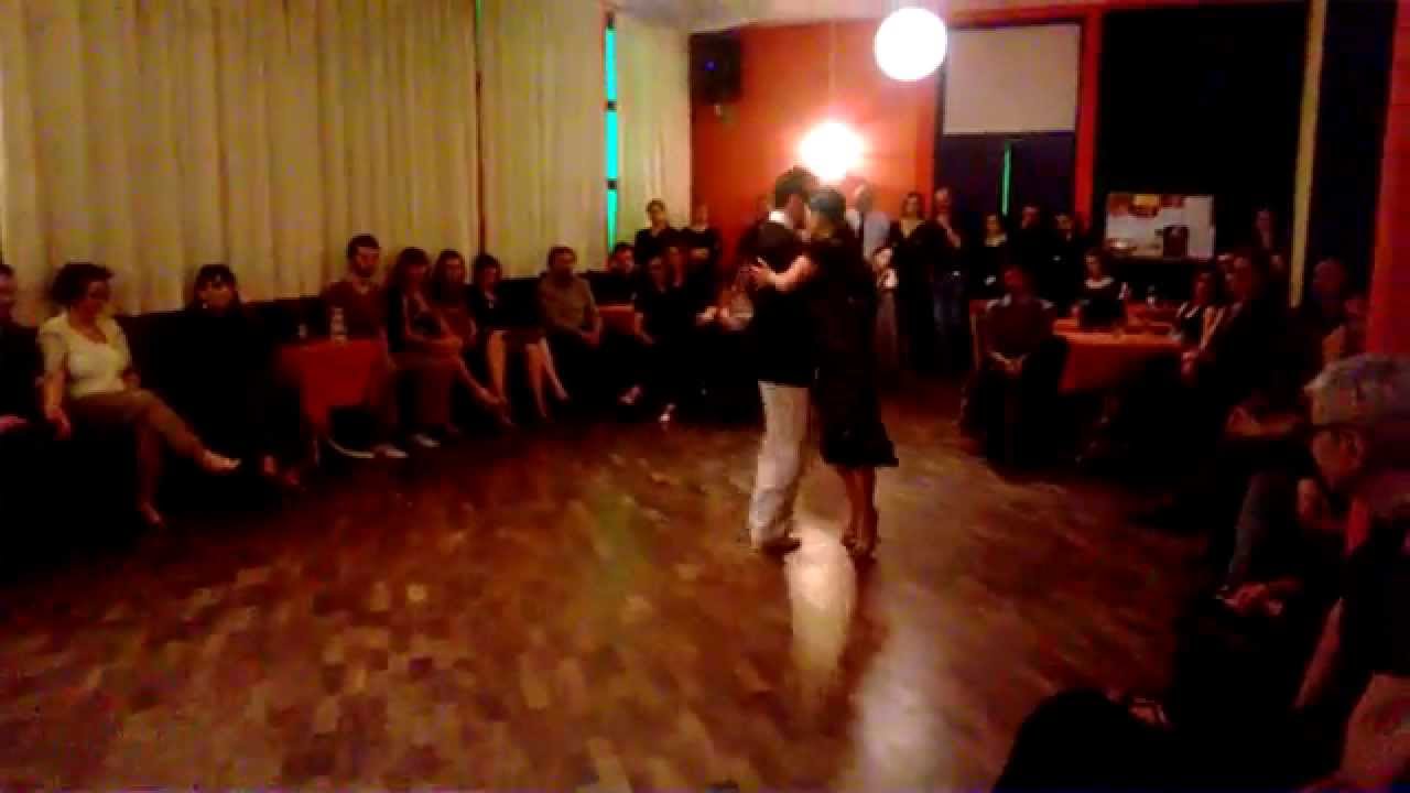 Csongor Kicsi y Laura Iaru - 2/4 at Ravenna Floridita Milonga, Italy