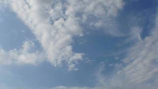 Clouds Floating Away HD 720p Time Lapse