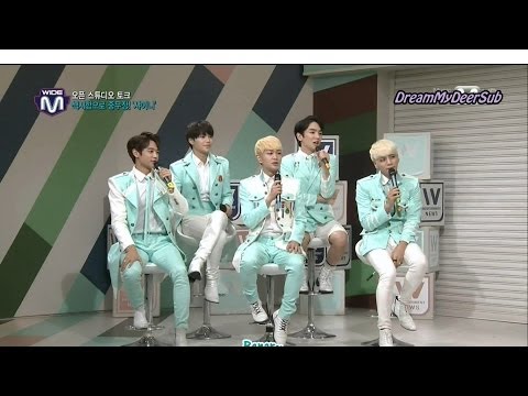 [Indo Sub]131017 SHINee - Mnet Wide News Open Studio part1