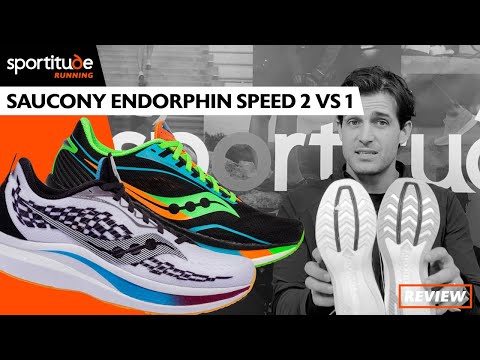 Saucony Endorphin Speed 2 vs 1 Comparison Shoe Review | Sportitude