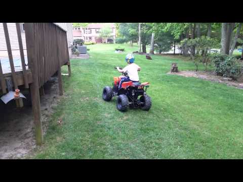 First Ride and atv crash