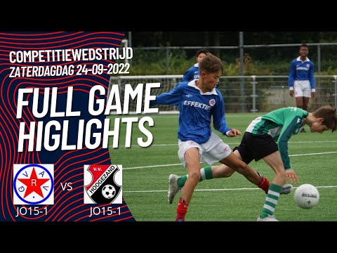 GVAV JO15-1 vs vv Hoogezand JO15-1
