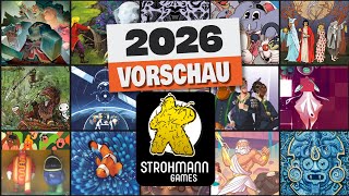 15 Brettspiel Neuheiten 2026 von Strohmann !