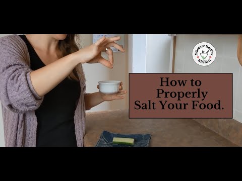 4 Steps on How to Properly Salt Your Food
