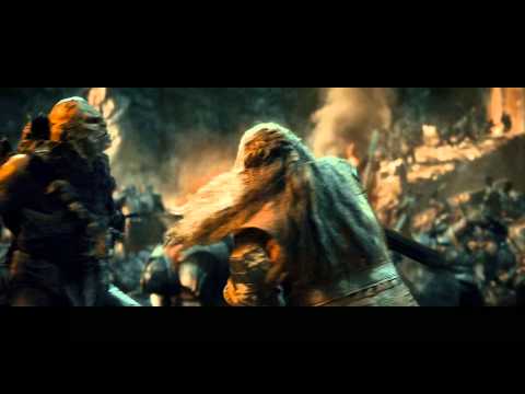 The Hobbit: Thorin Vs Azog First Battle - Full HD Part 2