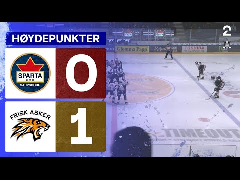 Sparta 0 - 1 Frisk Asker - Høydepunkter