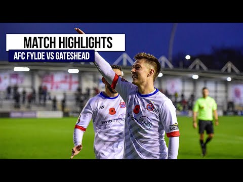 HIGHLIGHTS: AFC Fylde 3-0 Gateshead  | Coasters Score Three at Home