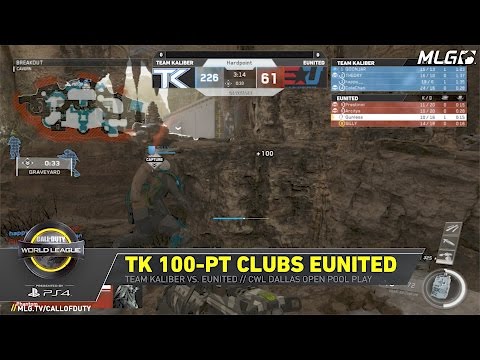 Team Kaliber Sends EUnited to the 100 Point Club - #CWLDallas Open