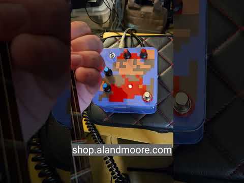 Handmade "It's-a-ME!" Octave fuzz modulation, suboctave, crazy sounds! image 5