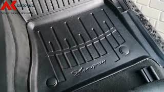 3D коврики для BMW X5 (E70) (2006-2013) с бортиками 30 мм (Stingray). Відео 1