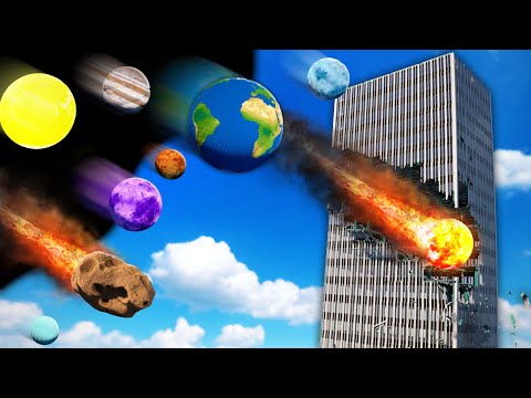 Small To Big Planets vs Dynamic Building #2 | Teardown