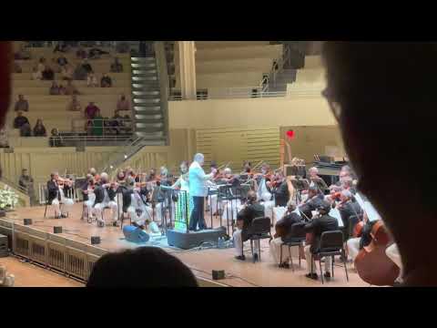 Rhianna Giddens & Chautauqua Symphony "Pretty Little Girl w/  Blue Dress On" Chautauqua, NY 08.23.22