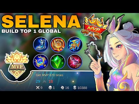 Selena Best Build 2022 - Build Top 1 Global Selena | Matches 1132 - WR: 79.9% ~ MLBB