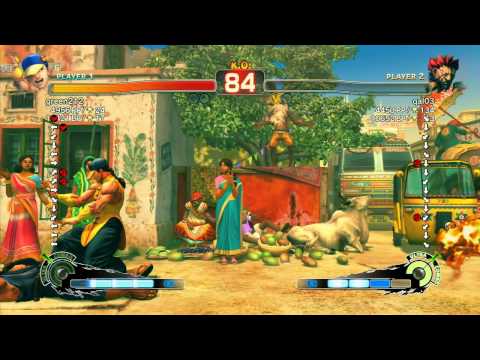 SSF4 AE: Momochi (Yun) vs qal03 (Akuma) - Ranked Match (720p HD)