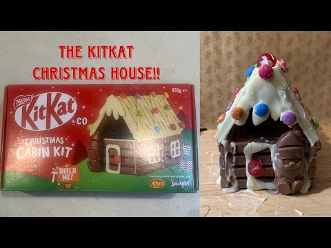 Building the Kitkat Christmas Cabin Kit