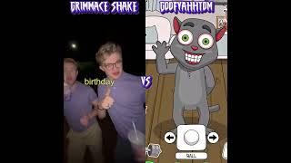 Grimmace Shake Vs GoofyAhhTom Who Is Best ? 😭🤞🤣 #Shorts