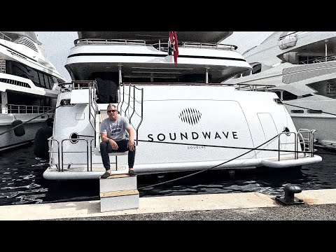 MEGA YACHT TOUR ABOARD $50 MILLION Soundwave