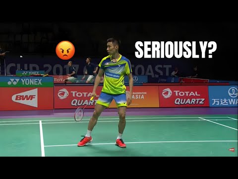 What makes Lee Chong Wei so MAD in this match?