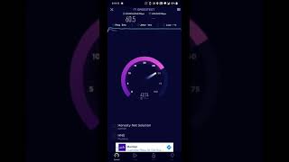 honesty net solution  broadband 50mbps speed test by ookla.