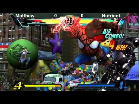 Dublin Comic Con 2014 UMvC3 Tournament Matthew vs Nutrient