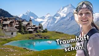 Vier Bergseen, ein einsames Hotel und eine traumhaft schöne Wanderung