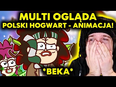 MULTI ogląda POLSKI HOGWART (ANIMACJA O NIM) *beka*