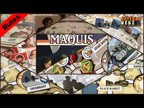 Maquis-Játékismertető - Játékra kész - Play right away