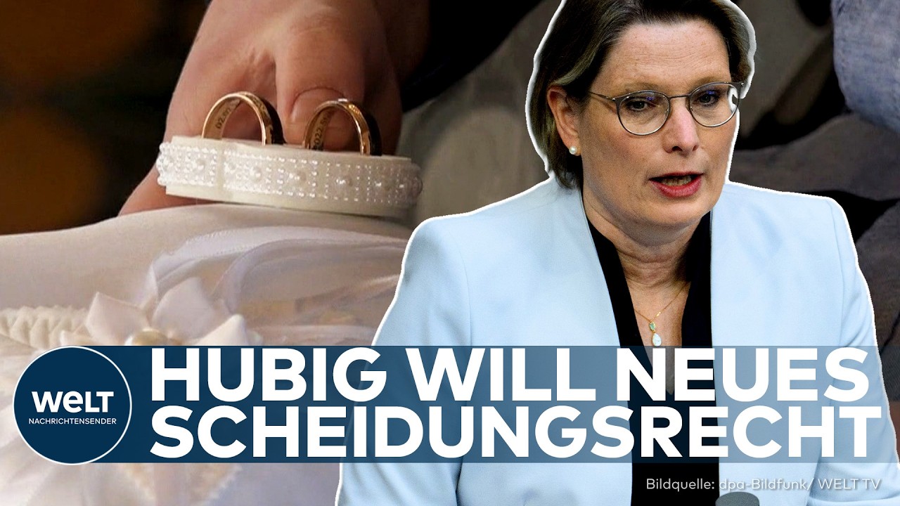 DEUTSCHLAND: Kein Trennungsjahr mehr? Bundesjustizministerin will neues Scheidungsrecht