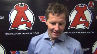 Practice: Johan Hedberg (February 13, 2014)