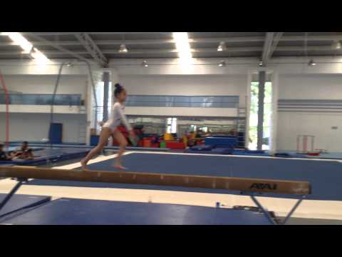 Age Group Programme – Women's Artistic Technical Ability Testing - Balance Beam - Exercise 4.2.1