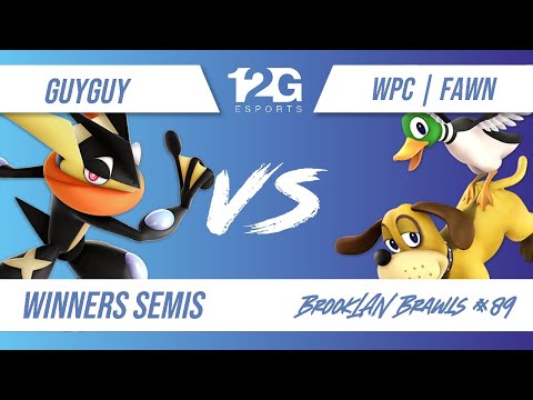 BrookLAN Brawls 89 - GuyGuy (Greninja) v. WPC | fawn (Duck Hunt) - Winners Semis