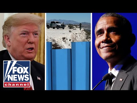 Trump tweets Obama built a wall around his mansion for security