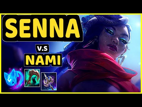 DUMBLEDOGE (SENNA) vs NAMI - BOTTOM SUPPORT GAMEPLAY - EUW Ranked GRANDMASTER