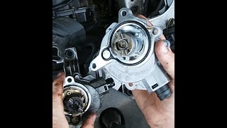 Ford Ecoboost. Vacuum Pump Removal and Installation.