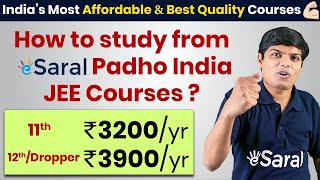 How to study for JEE ? India's Most Affordable & Best Result Producing Course @Rs 3200, Rs 3900🔥