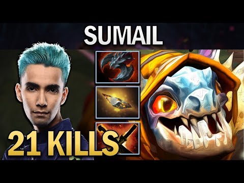 SUMAIL SLARK WITH 21 KILLS - DOTA 2 PRO GAMEPLAY