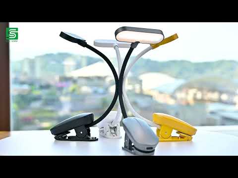 Colshine Portable & Rechargeable Clamp Reading Light