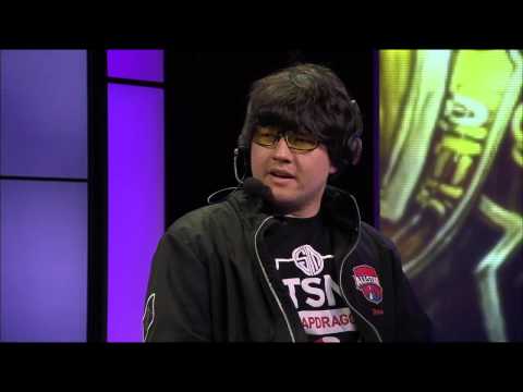 Interview with Dyrus - the top laner from Team Solomid (TSM) || NA LCS Summer split 2013 W6D2