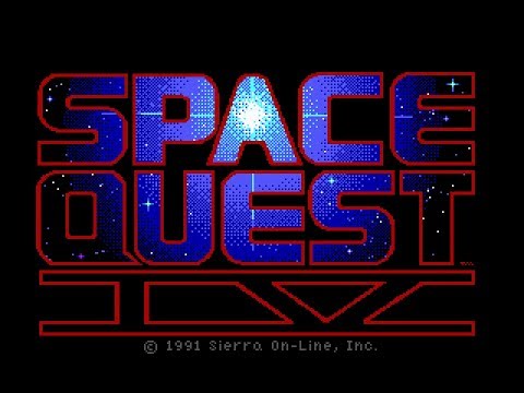 Space Quest IV: Roger Wilco and the Time Rippers  - Intro (1991) [Sound Comparison]