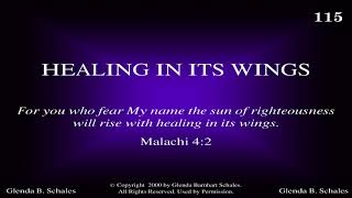 Healing In Its Wings | Glenda B. Schales | 2000