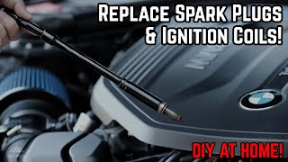 DIY - How to Replace BMW Spark Plugs & Ignition Coils!