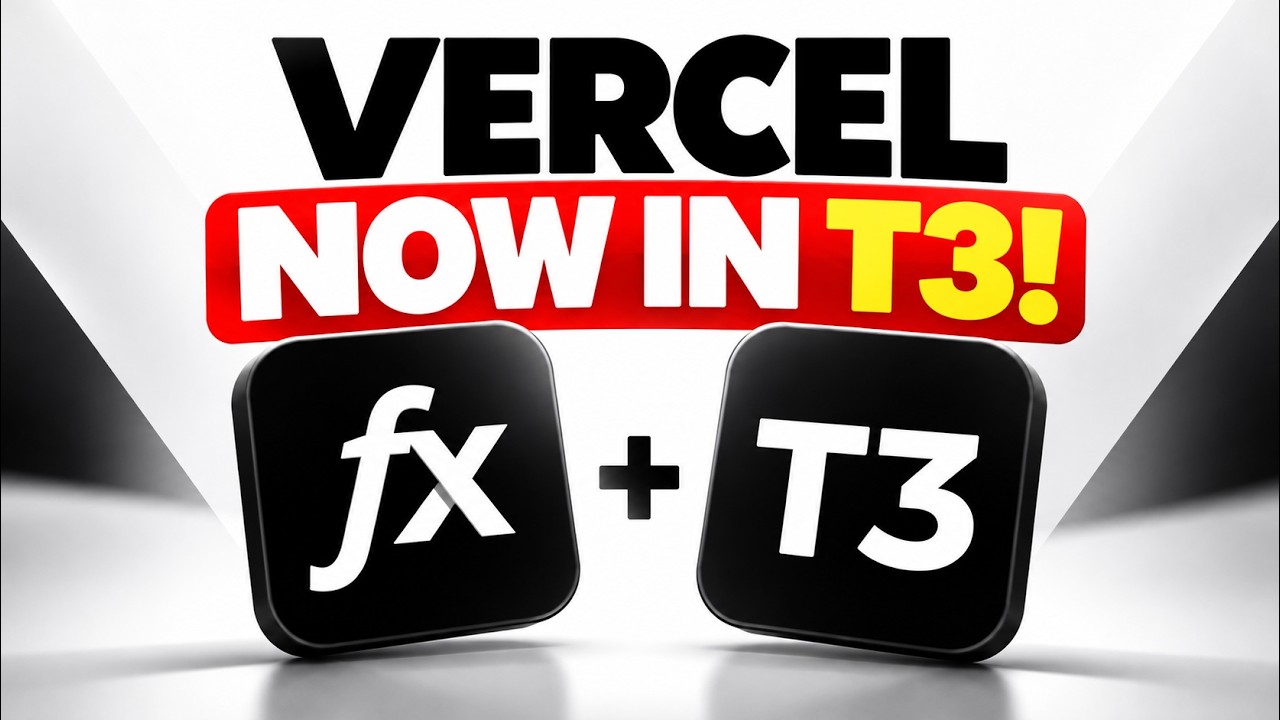 Vercel Just Brought Its Open-Source AI Agent to T3 Code!