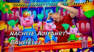 Super Big Win HUFF N' PUFF HIGHRISE Slot Machine Live Play @ Aria Casino Las Vegas #slot #gambling