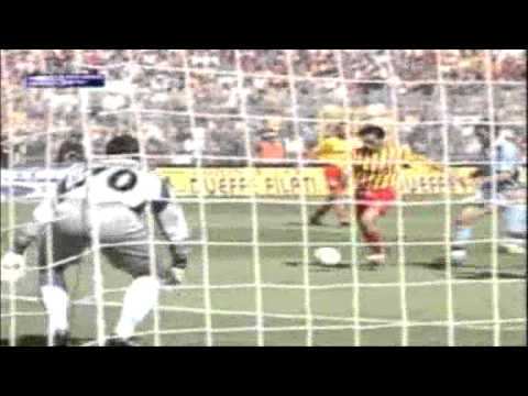 Serie A 2000-2001, day 34 Lecce - Lazio 2-1 (Crespo, 2 Vasari)