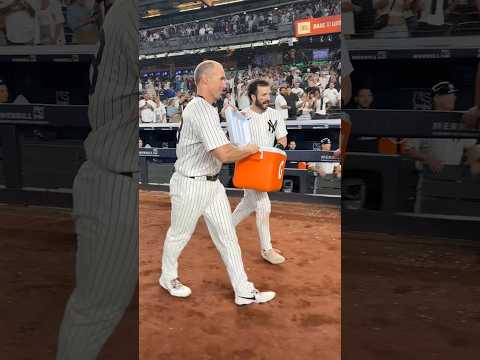 It’s a team effort to get Judge 😂☔️