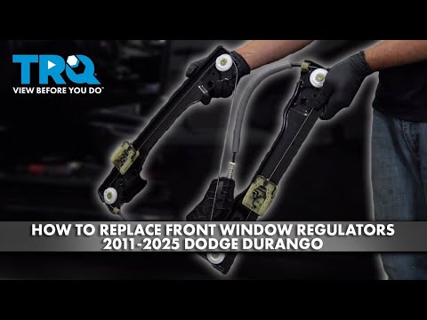 How to Replace Front Window Regulators 2011-2025 Dodge Durango