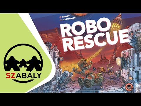 Játékszabály: ROBO RESCUE - d3meeples