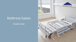 Hospital bed | Evario one | Instrucional video | Mattress bases | Stiegelmeyer