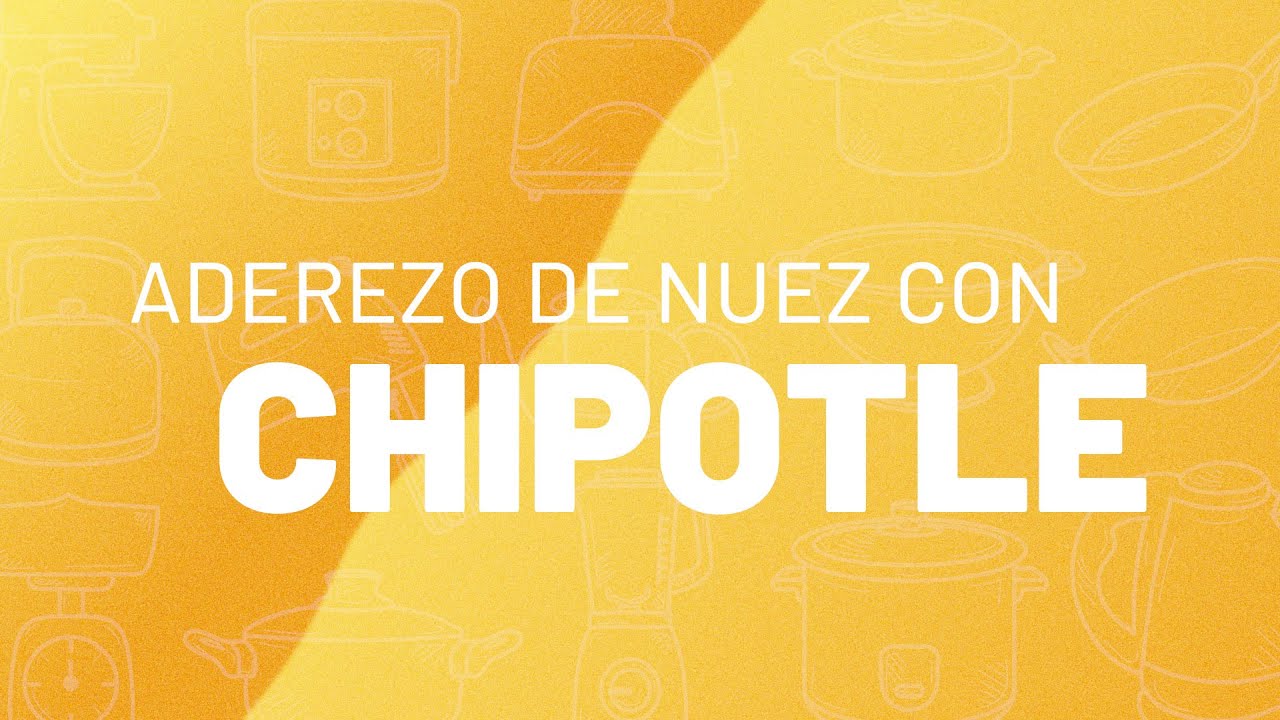 Aderezo de Nuez con Chipotle